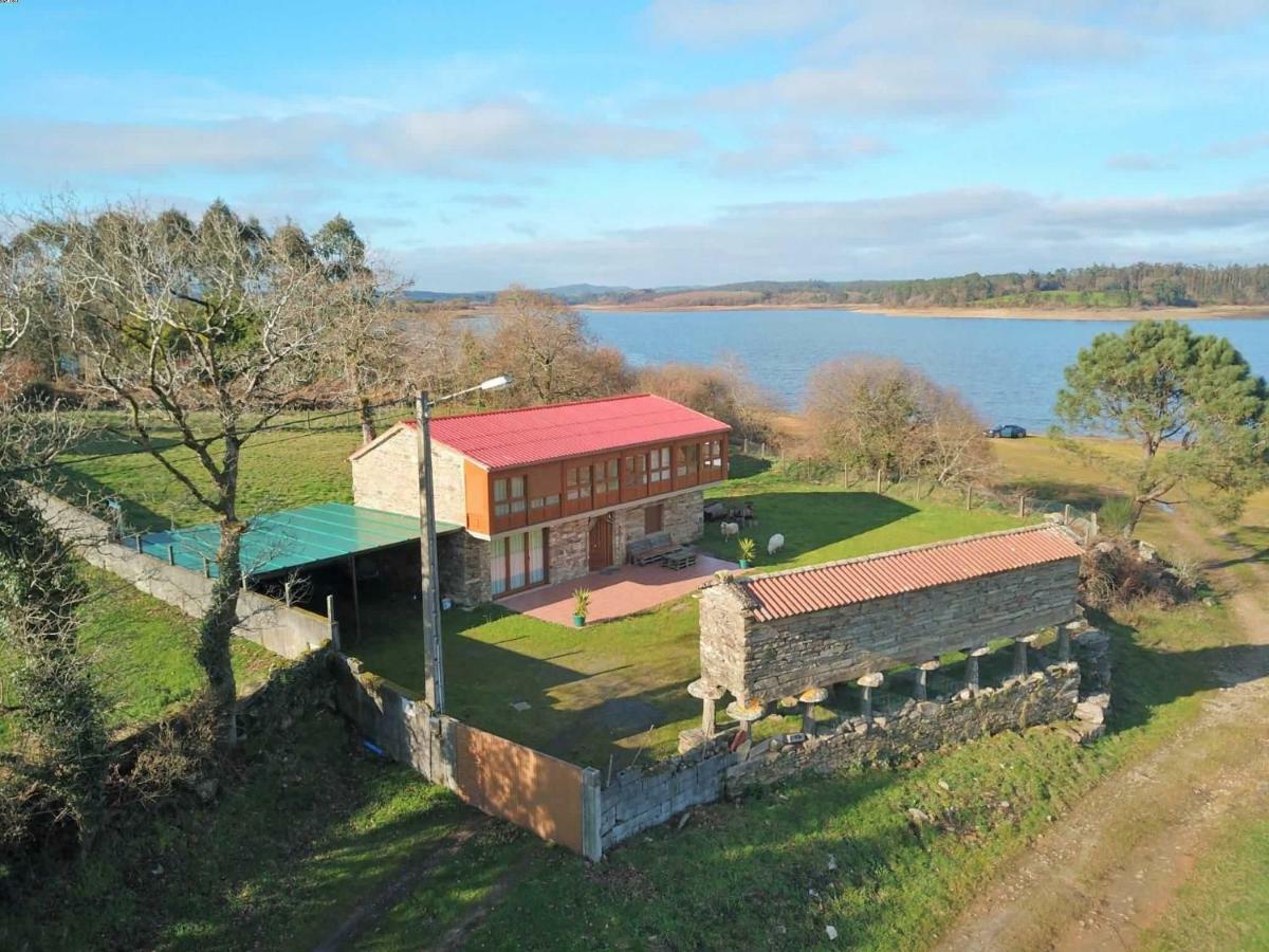 Casa Embalse Da Fervenza Villa Mazaricos Exterior foto
