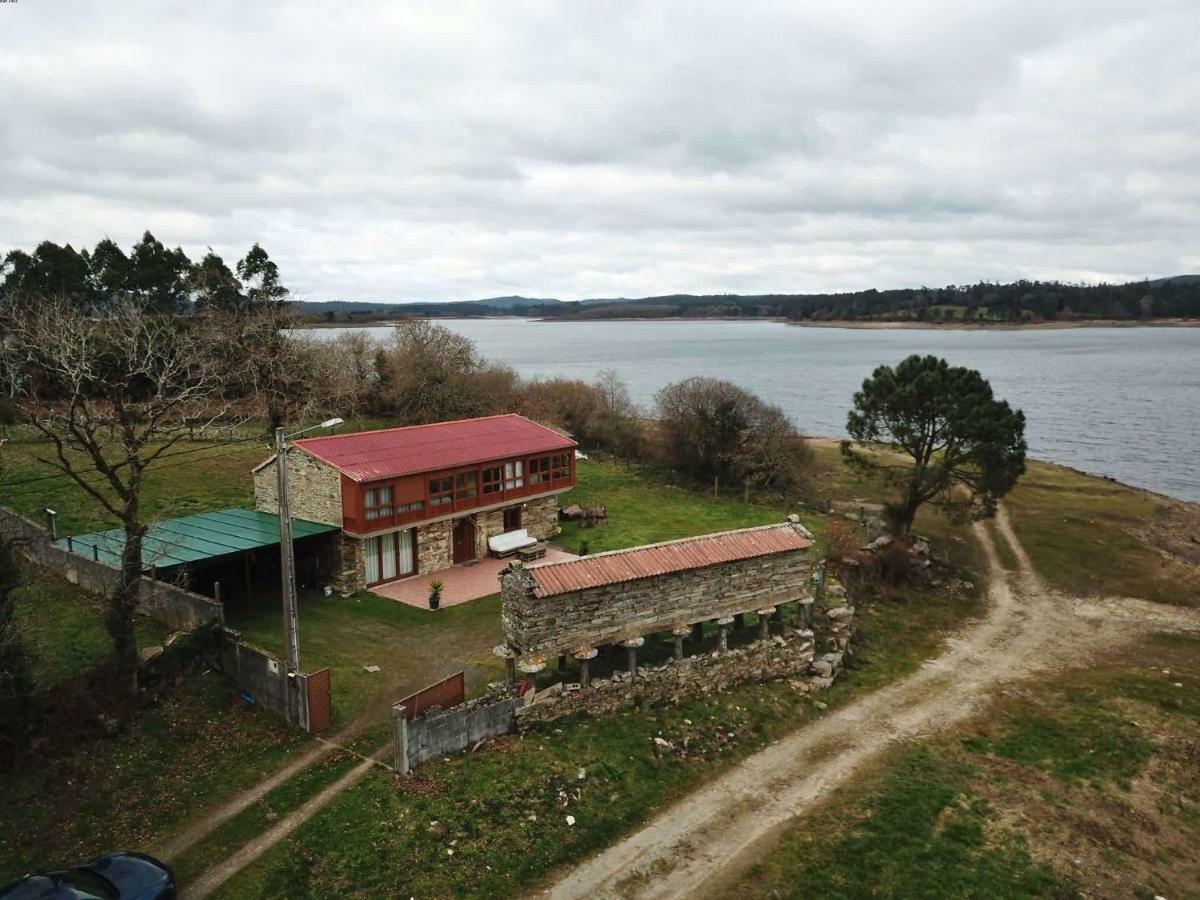 Casa Embalse Da Fervenza Villa Mazaricos Exterior foto